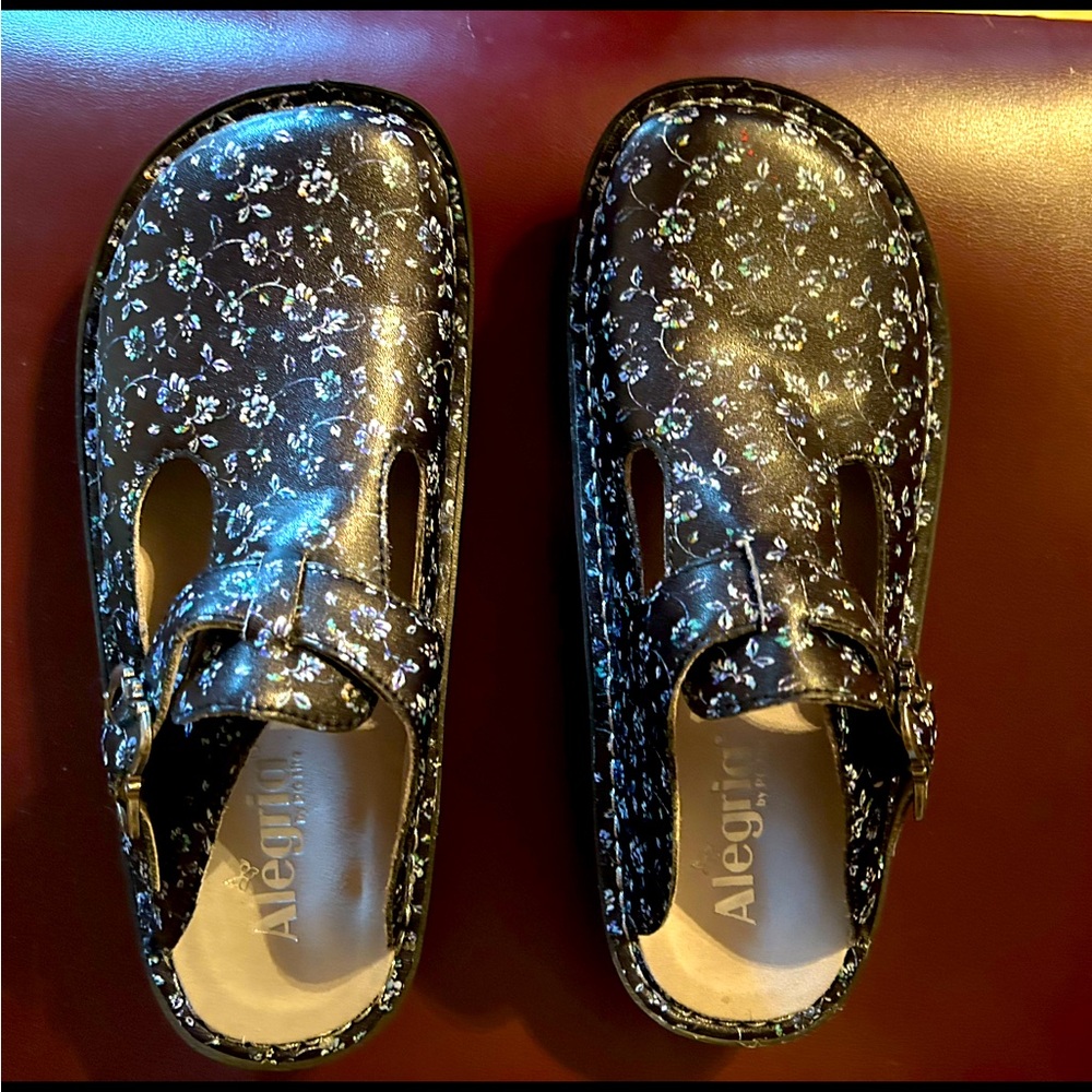 ALEGRIA  Classic Clog in Work Pretty, EUC